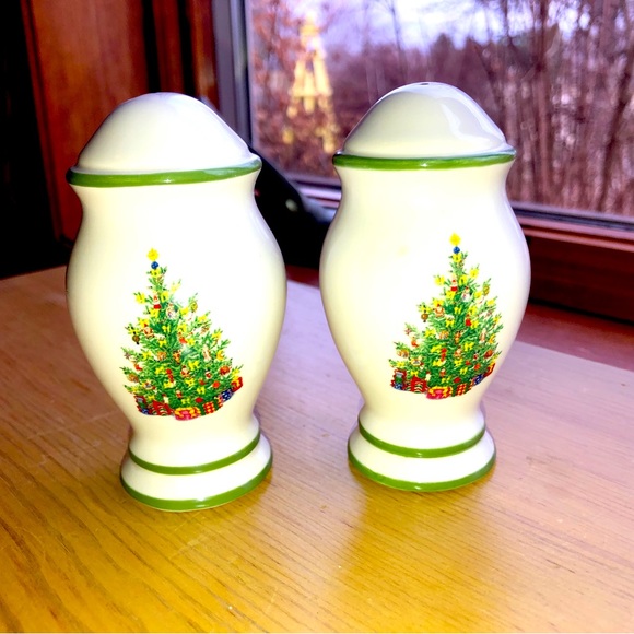 Vintage Christopher Radko Christmas Salt & Pepper Shaker - Picture 3 of 6